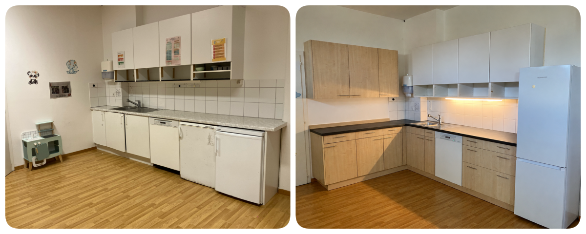 Rénovation carrelage cuisine